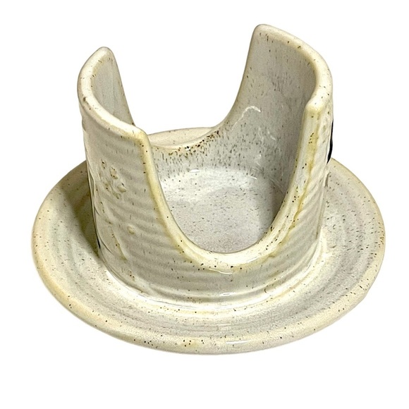 Demdaco Snow Day Ceramic Soap and Sponge Holder - Picture 3 of 5